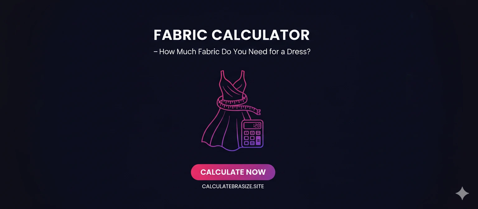 Fabric Calculator – How Much Fabric Do You Need for a Dress?