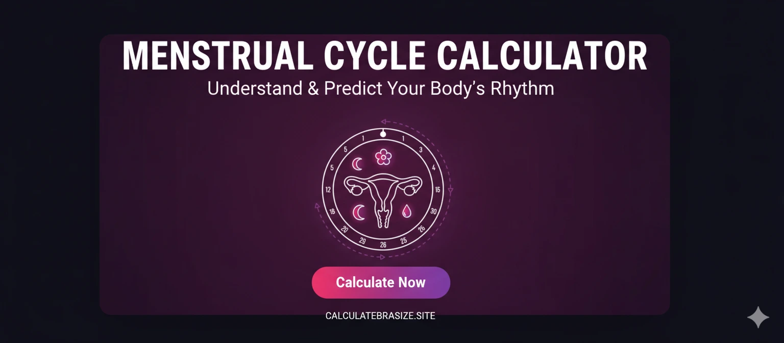 Menstrual Cycle Calculator: How to Track Your Period, Predict Ovulation & Know When Your Next Period Is Due